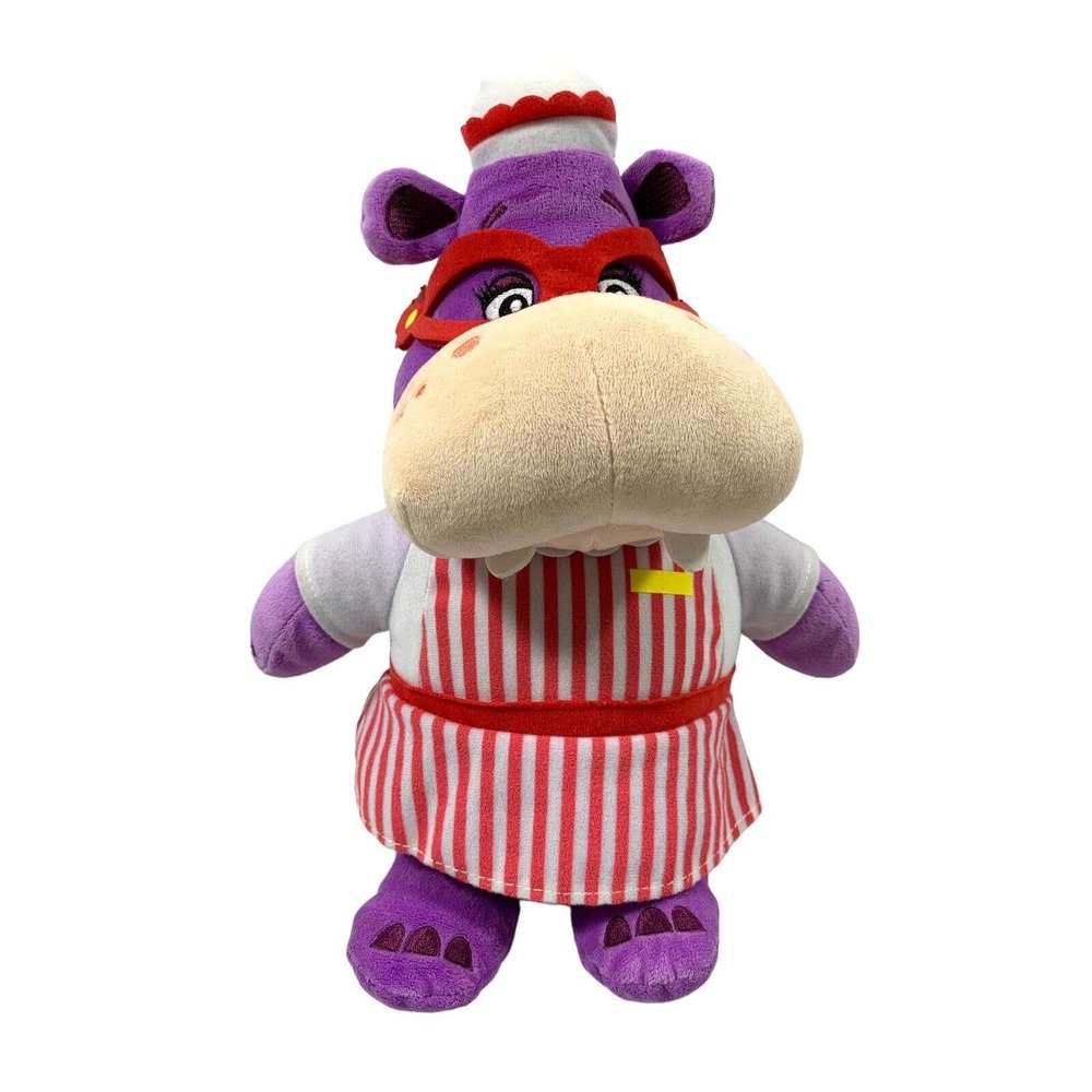 Disney Talking Doc McStuffins Hallie Hippo Nurse Plush Stuffed Animal Toy Video‎